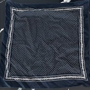 Bandana Black and White Polka Dot - Country & Western